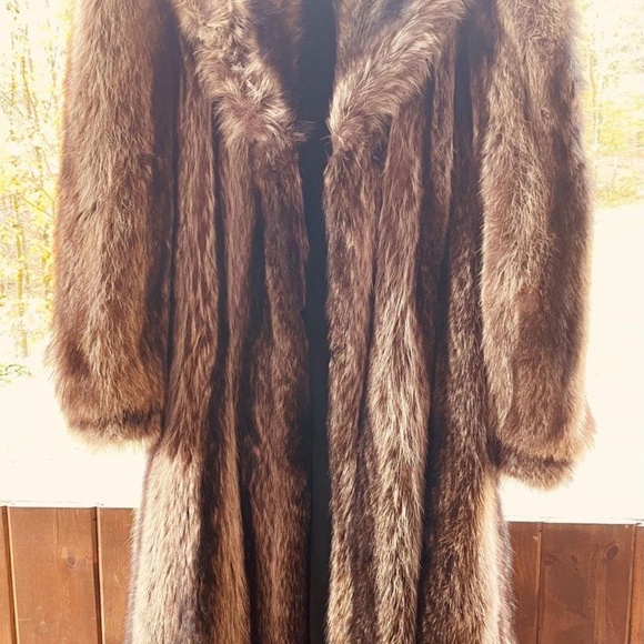Vintage Raccoon Fur Coat - Picture 1 of 3